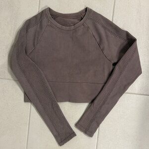 Aerie Long Sleeve Crop top size medium